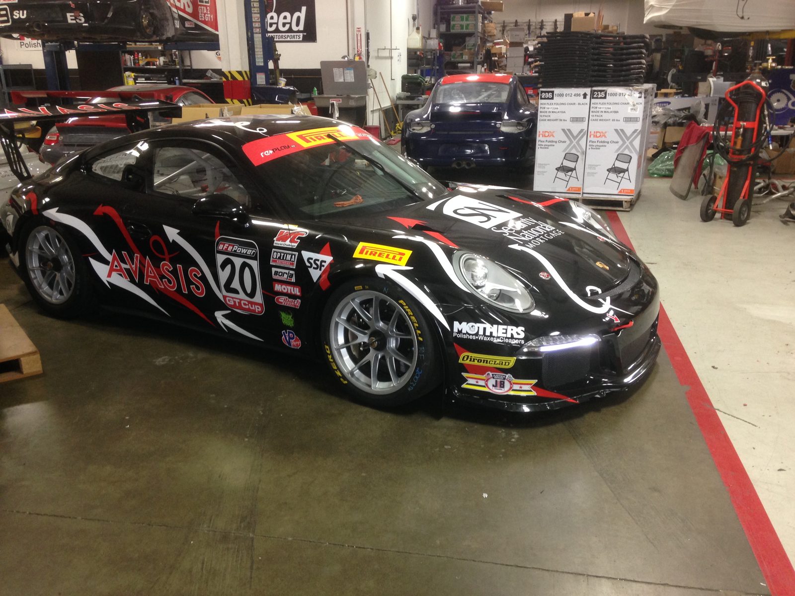 GT3 Cup race livery — Molina Graphic Installations