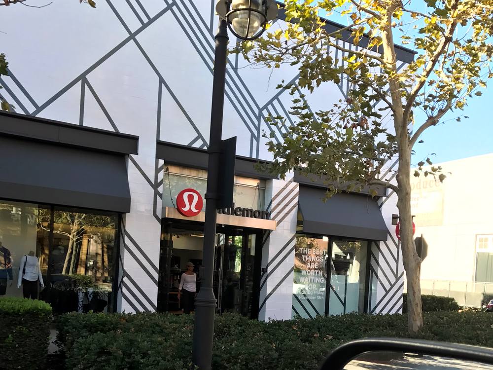 Retail storefront graphics install
